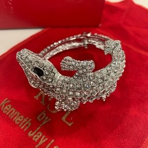 Vintage Kenneth Jay Lane Alligator Bracelet